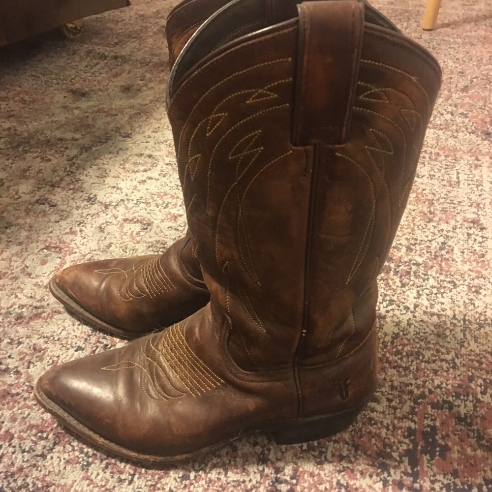 FRYE Billy cowboy boots, great condition, size 8.5